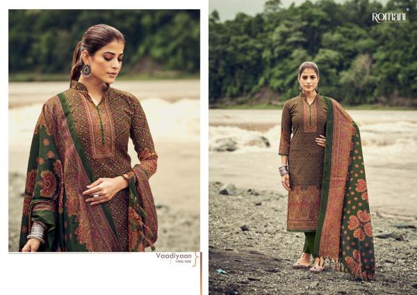 Romani Vaadiyaan Exclusive Premium Winter Wear Dress Material